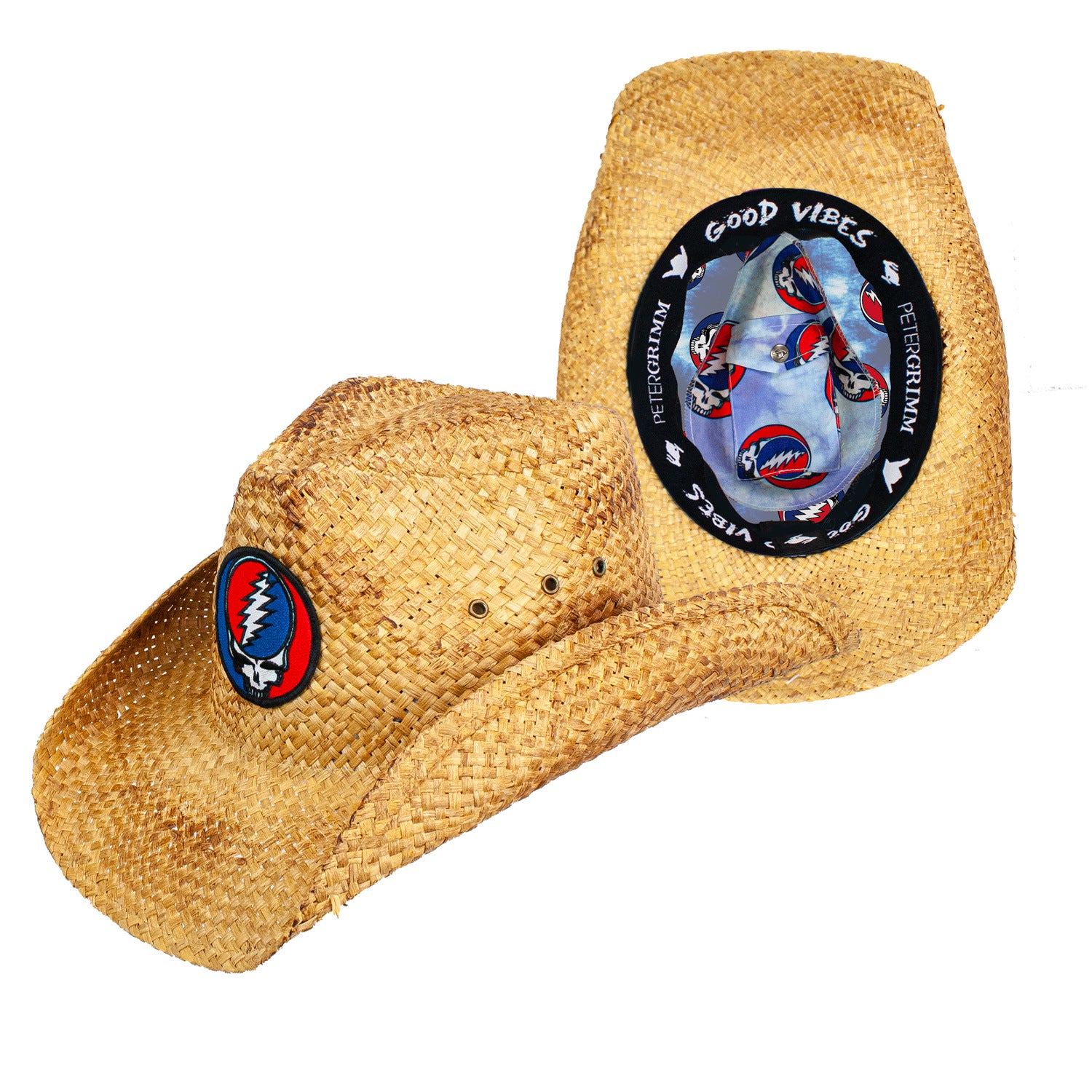 SYF Maverick Grateful Dead Western Drifter Cowboy Hat Doba Default